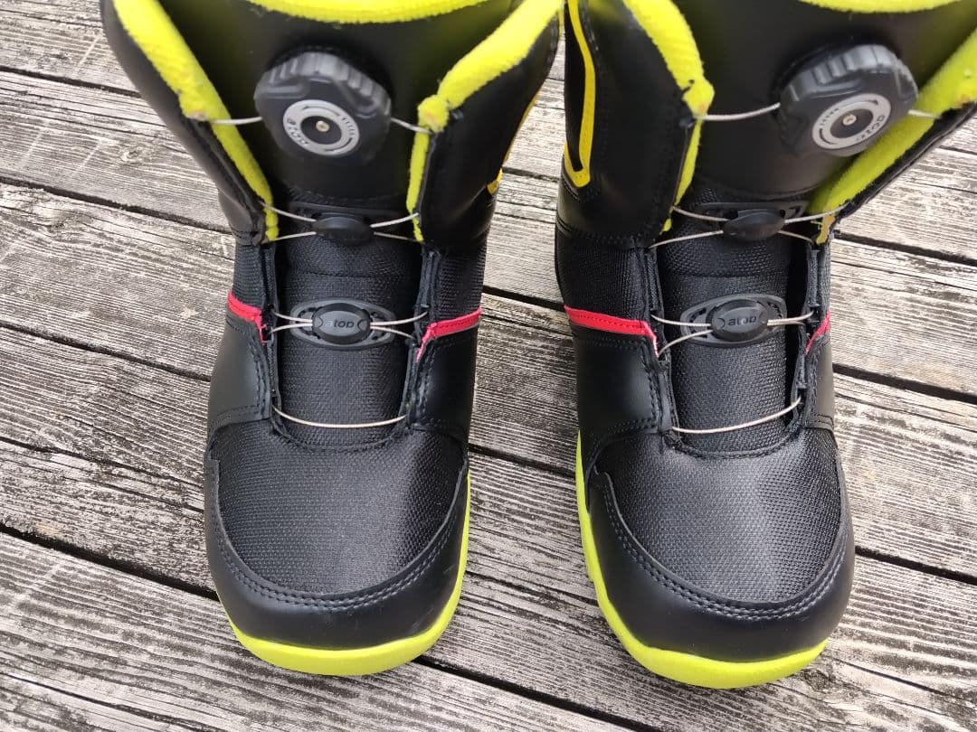 子供用スノーボード 3点セット HEAD 115 ビン BOAブーツ 21～22