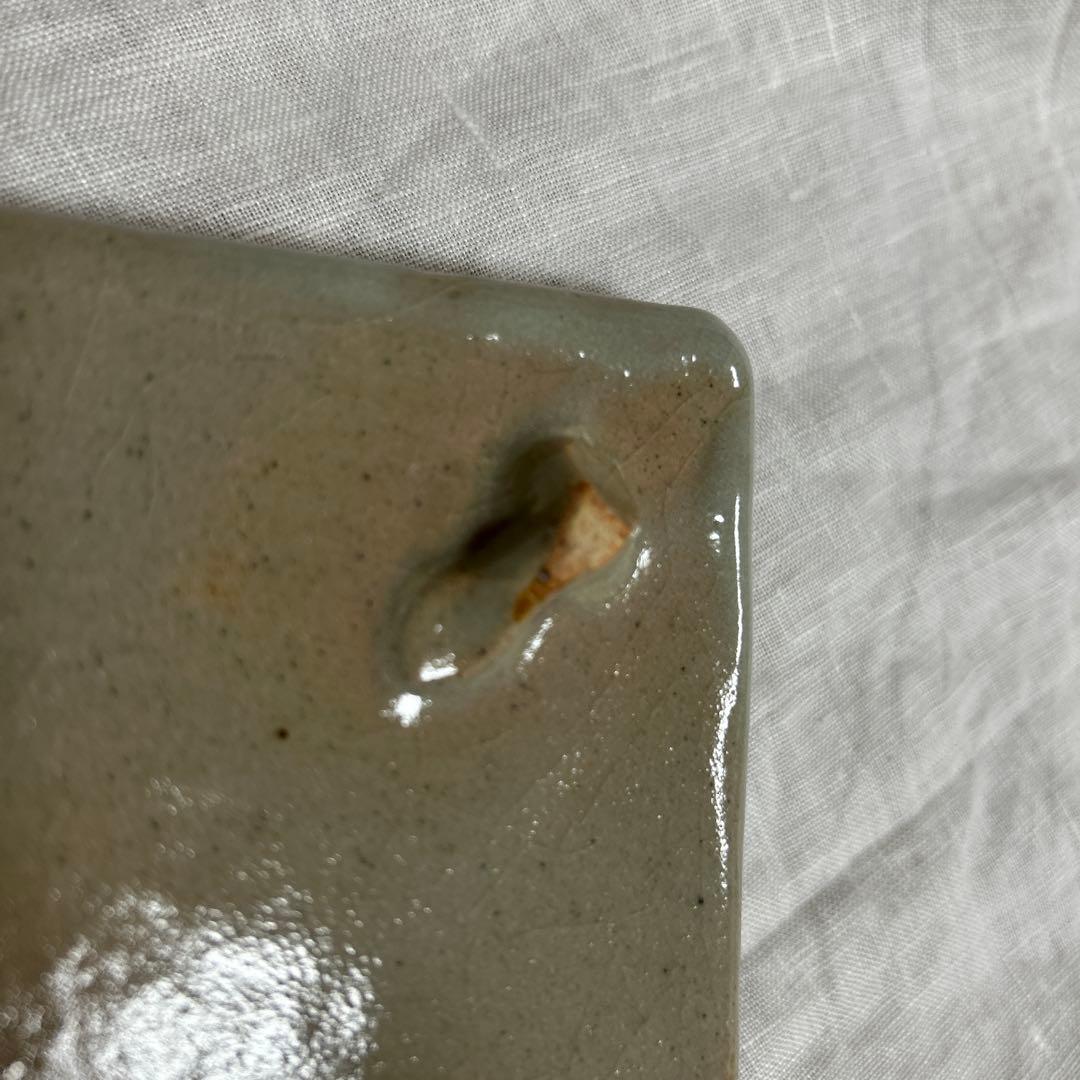 仙山窯/安藤日出武 造/金彩波紋大皿/飾皿/共箱/陶磁器/焼物