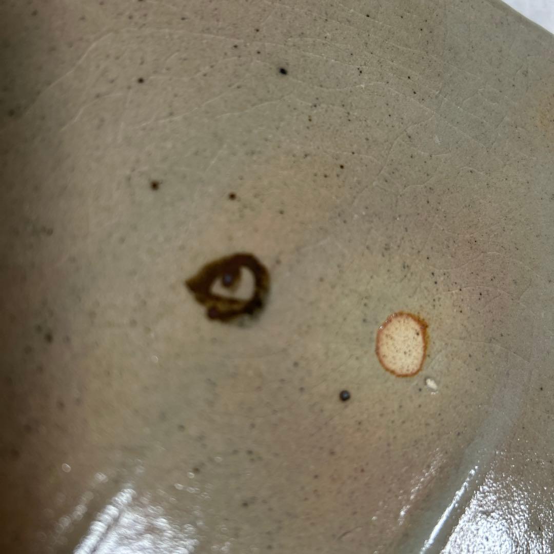 仙山窯/安藤日出武 造/金彩波紋大皿/飾皿/共箱/陶磁器/焼物