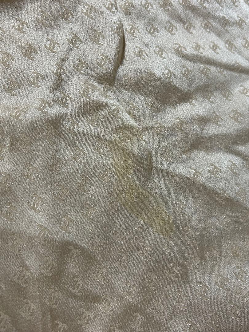 7d45 シャネル シルク 絹 スカーフ 大判