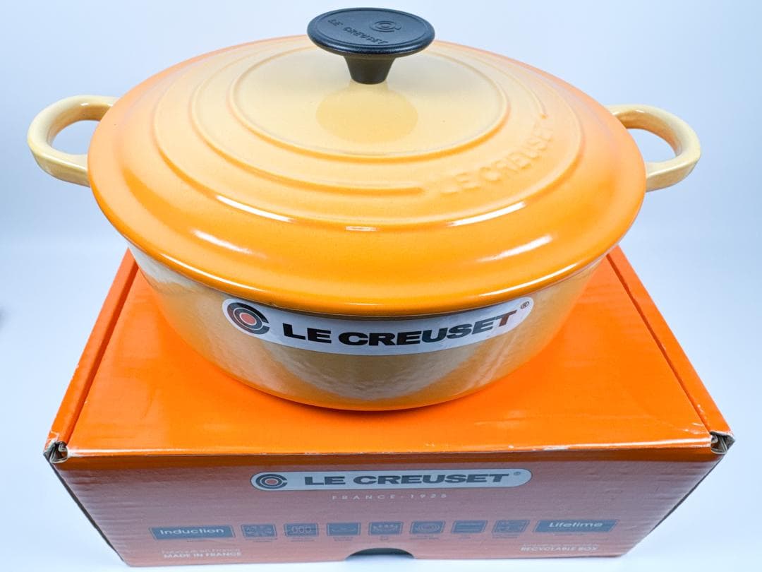 Le Creuset ル・クルーゼ ココットロンド オレンジ 24cm