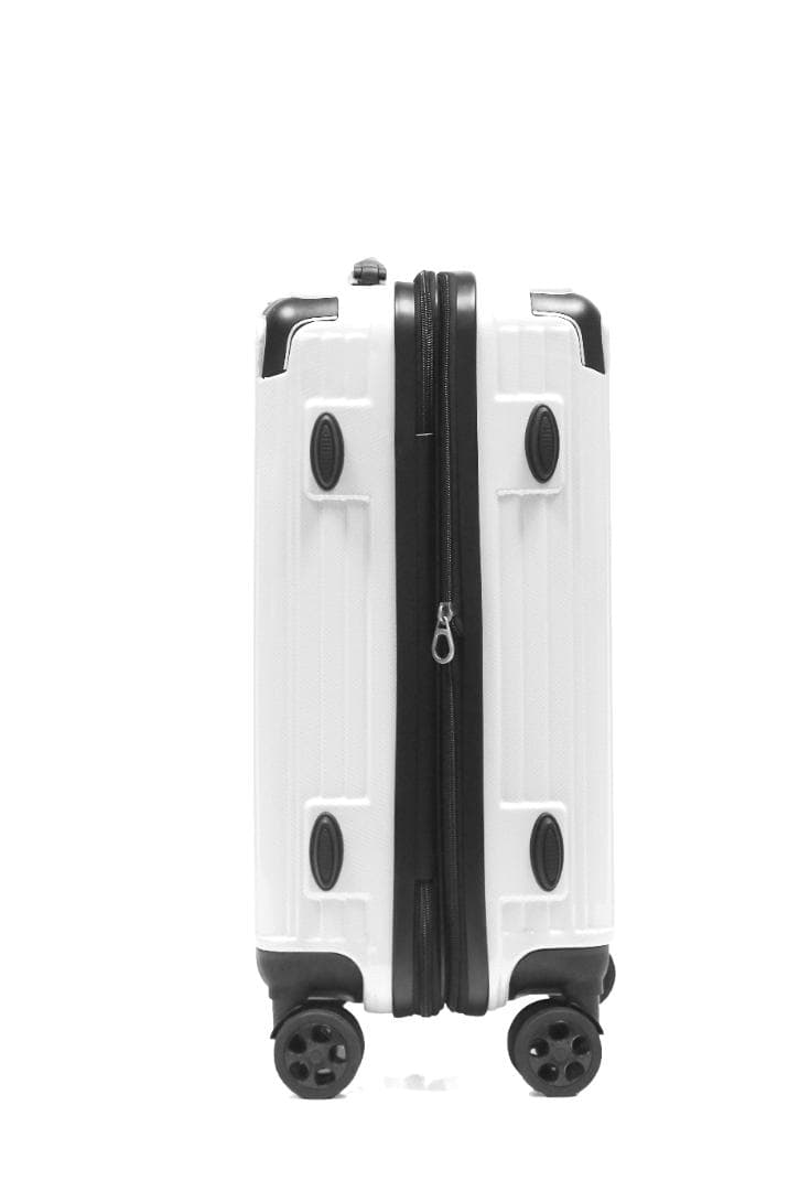 軽量Lサイズ　静音8輪　キャリーバッグ　スーツケース　キャリーケース　白