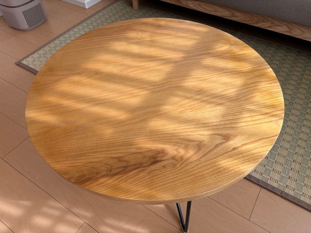 LIFE FURNITURE TH ASH LOW TABLE 円形テーブル