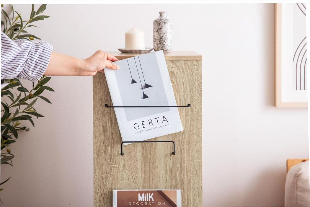 Libro 回転ブックシェルフ(5段タイプ)