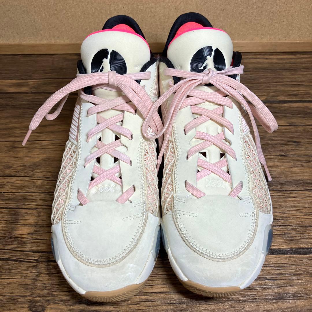 （K26091）ナイキ エアジョーダン38 ロー \"ココナッツミルク\" 26㎝