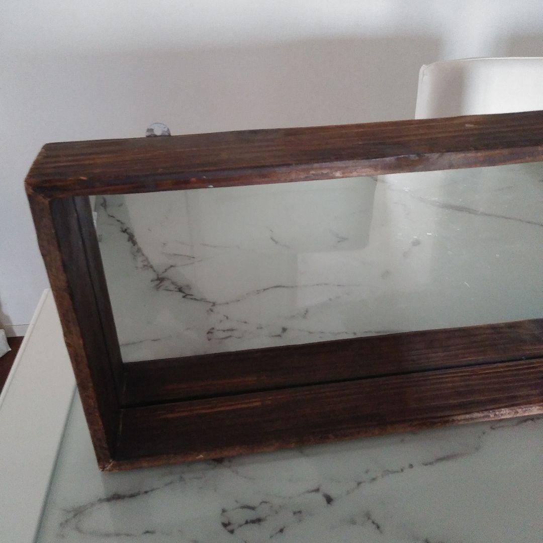 ☆アンティーク　木製ミラー☆