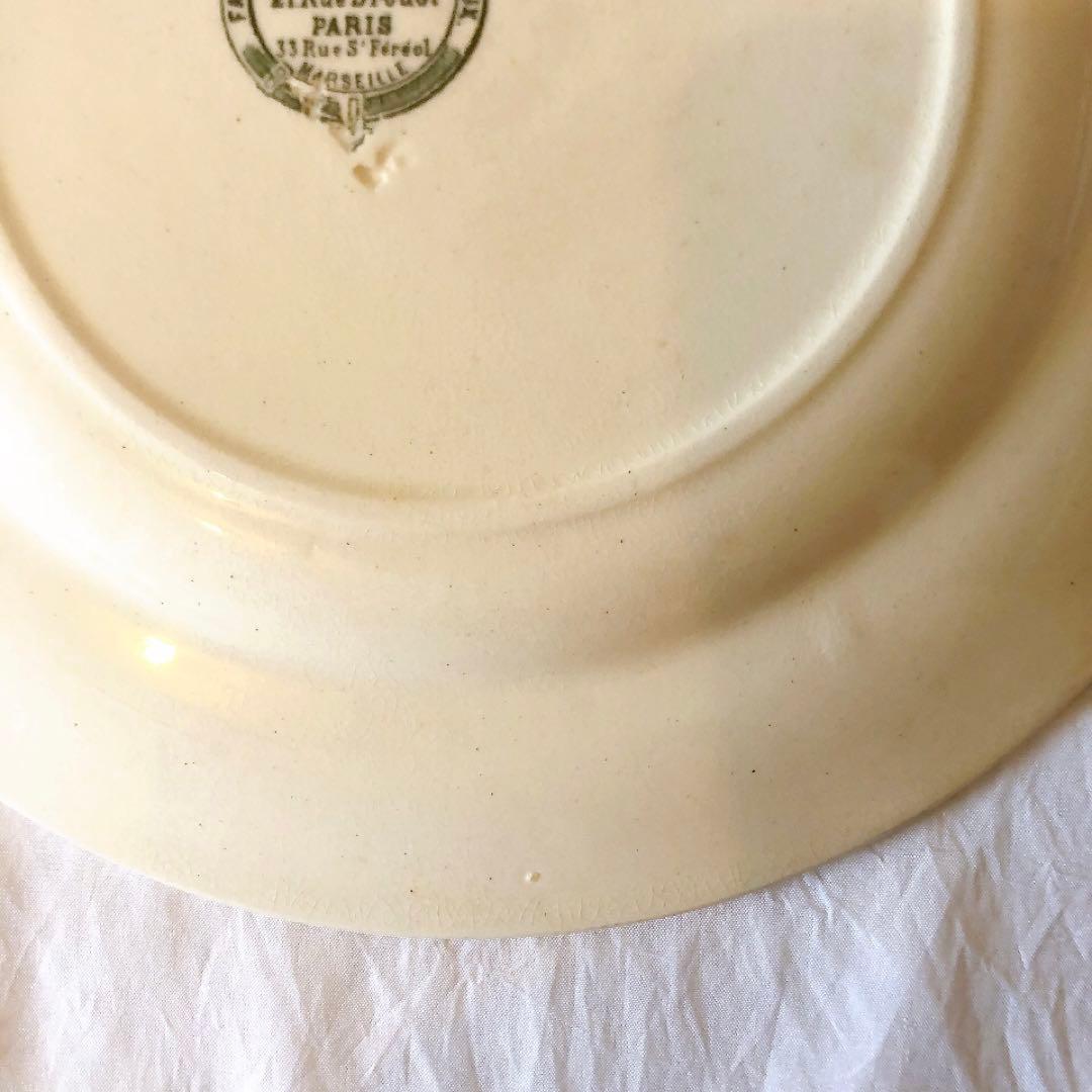 グランデポ　エミールブルジョワ　ディナープレート B フランスアンティーク食器