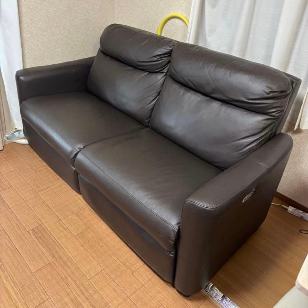 ニトリ　電動リクライニングソファ
