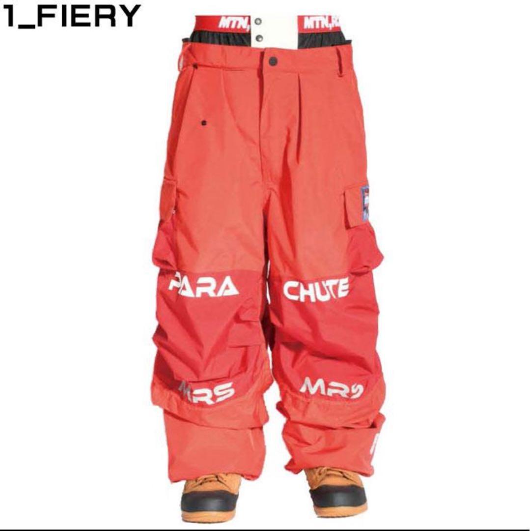 即納　新作　MTN マウンテンロックスター　パラシュートパンツ　XL