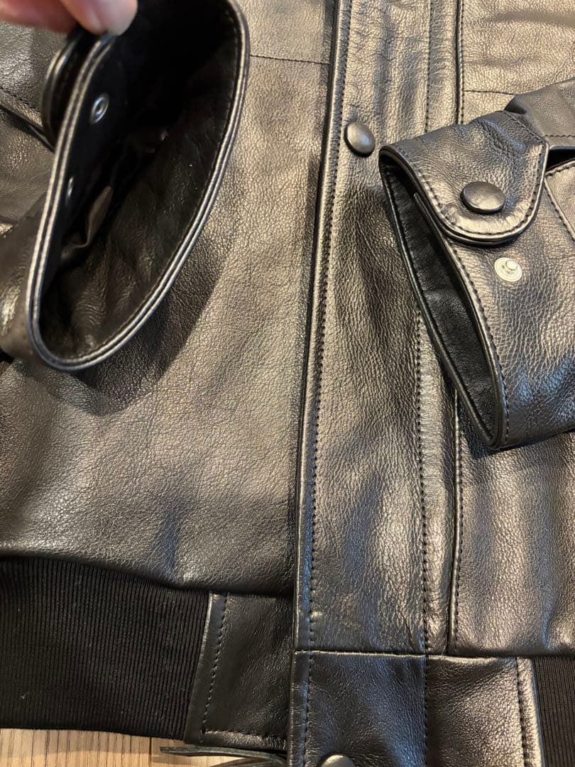 定価94600円　CCU CAP SHOULDER JKTレザージャケット