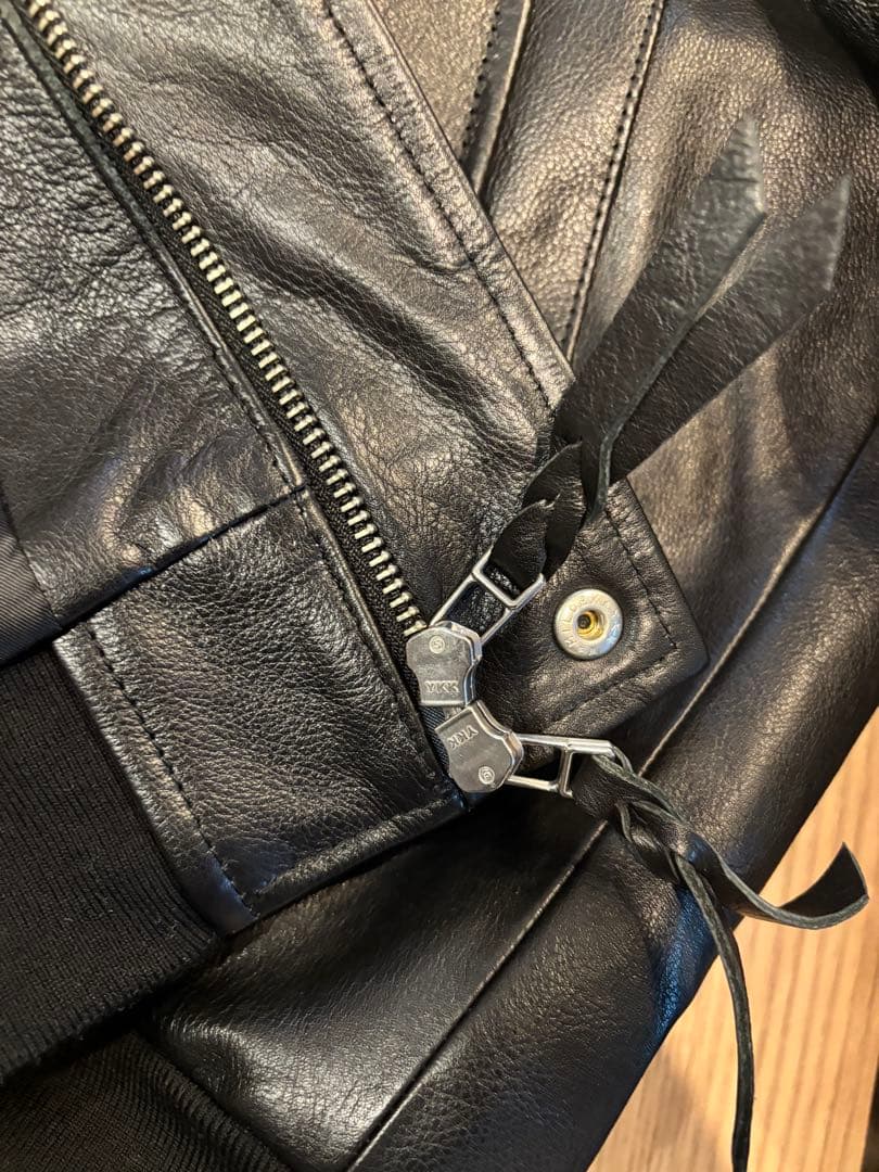 定価94600円　CCU CAP SHOULDER JKTレザージャケット