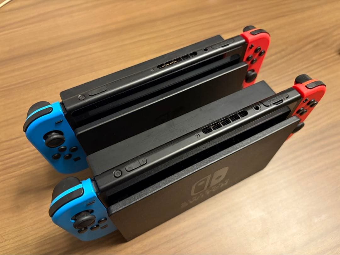 Nintendo Switch 青/赤 2台セット 付属品完備 (1台から可)