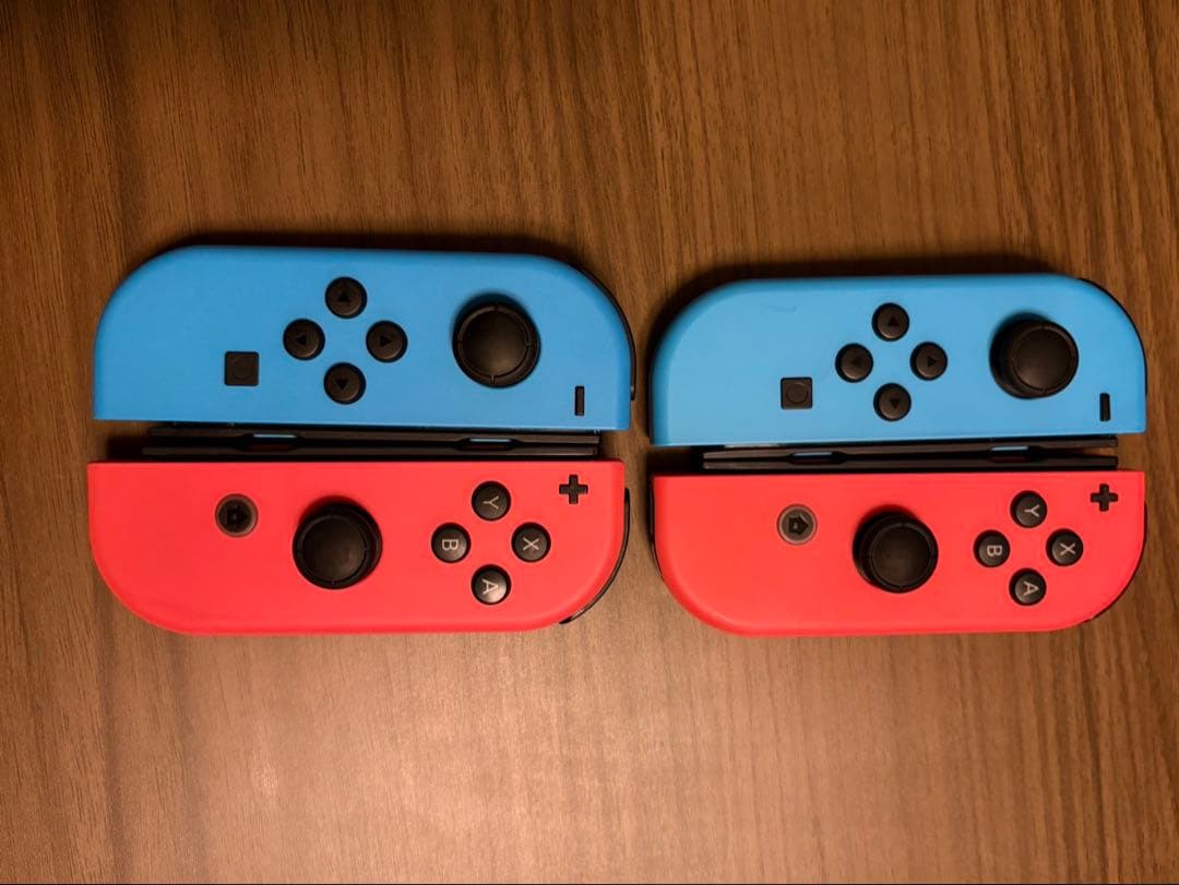 Nintendo Switch 青/赤 2台セット 付属品完備 (1台から可)