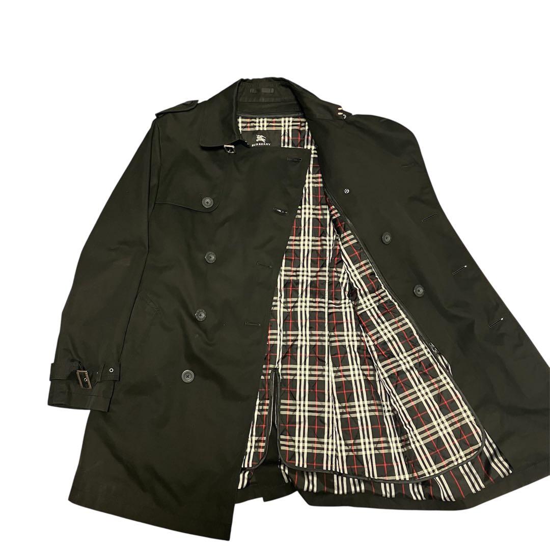 バーバリーブラックレーベル　トレンチコート　ライナー　ノバチェック
