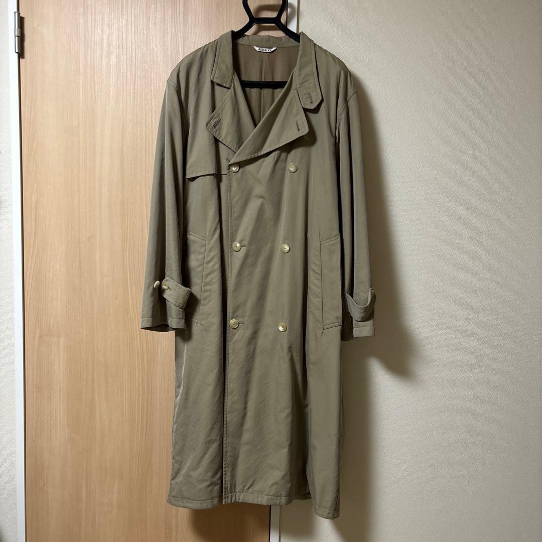 オーラリー　auralee 20aw トレンチコート