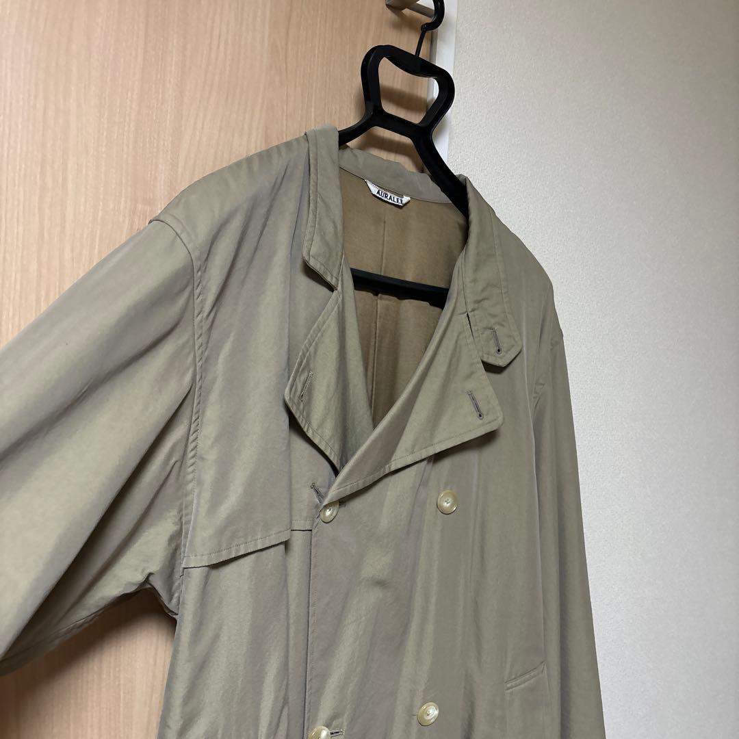 オーラリー　auralee 20aw トレンチコート