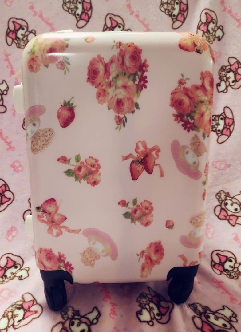 マイメロディ　キャリーバッグ　マイメロ　リズメロ