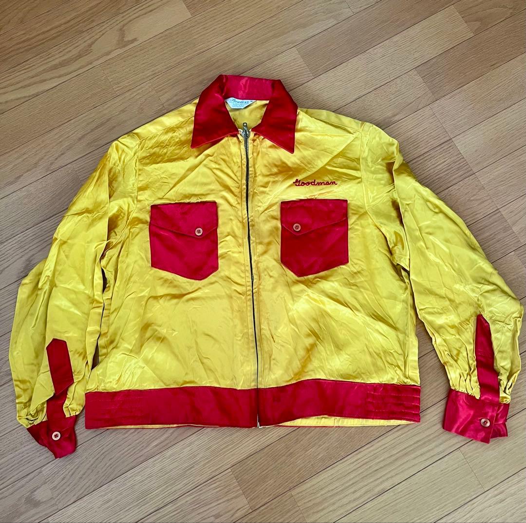 Bowler's Mサイズ ジャケット イエロー レッド