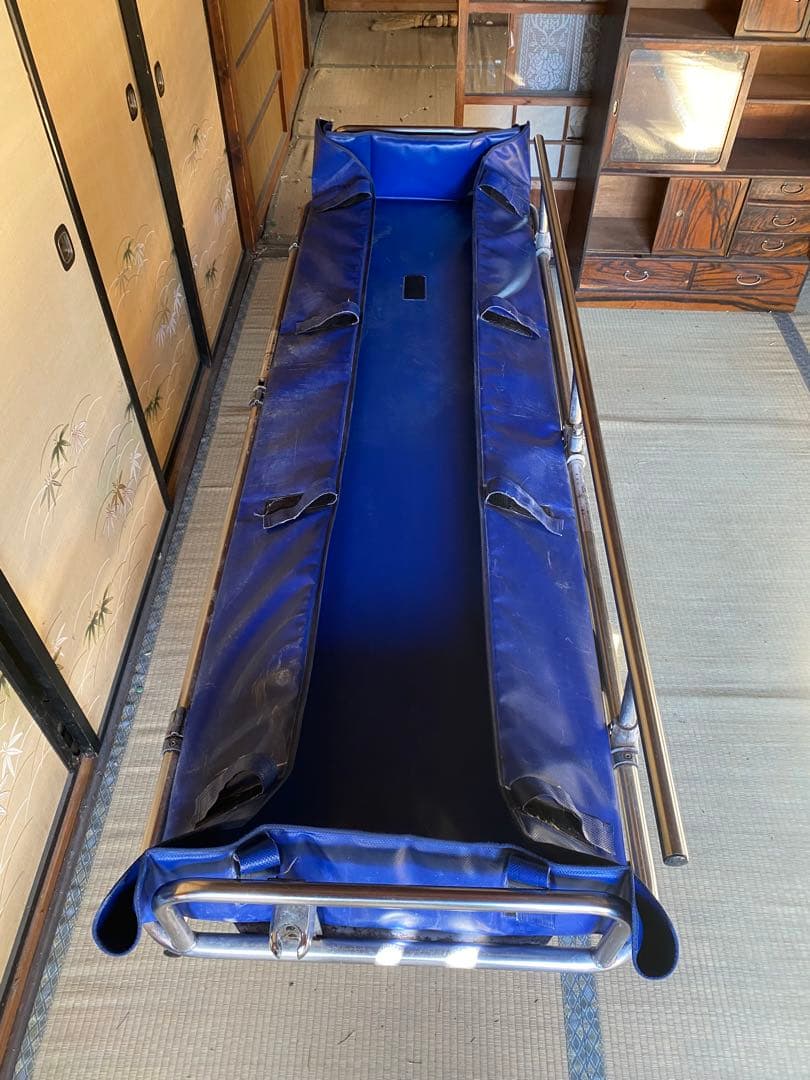 nissin 浴室用　ストレッチャー　入浴介助　昇降式　日進医療器