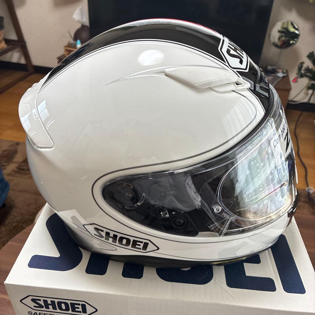 SHOEI Z-7 フルフェイスヘルメット ホワイト/レッド