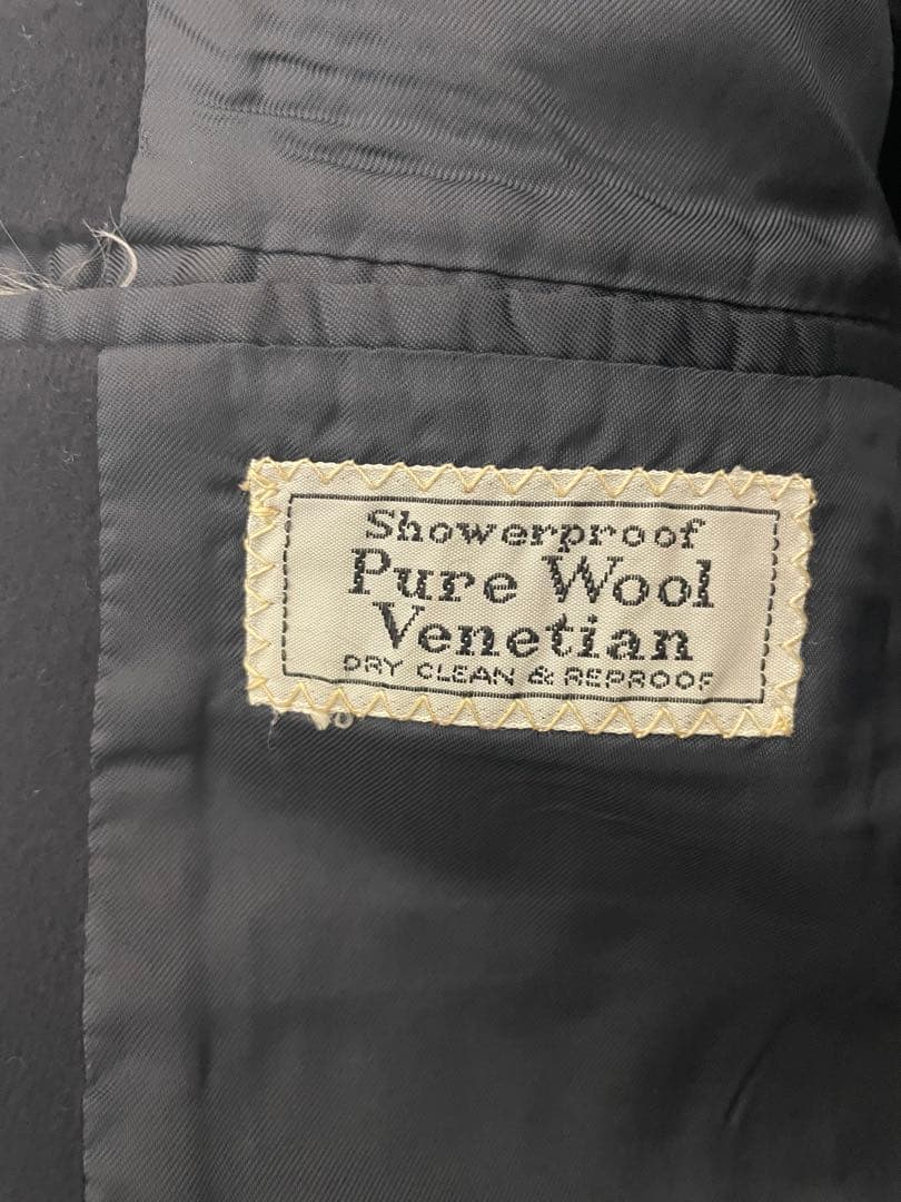 英国製Aquascutum アクアスキュータム　ステンカラーコート　ウール