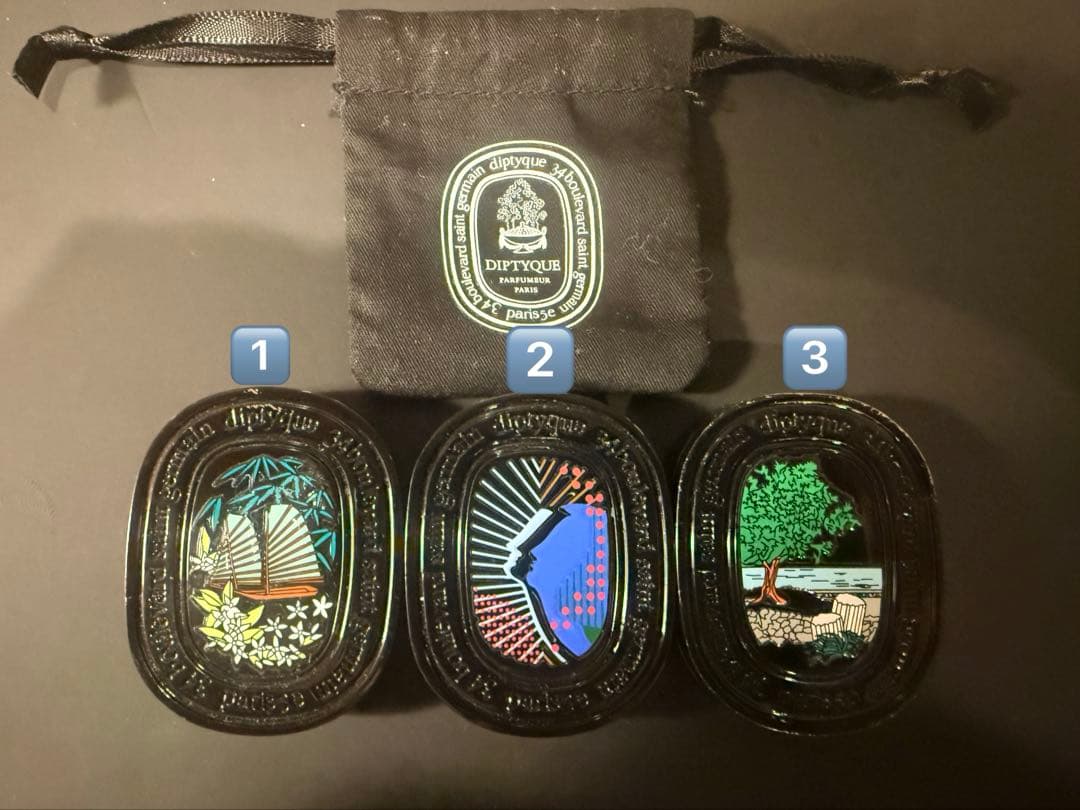 ディップティック 練り香水　3点　オルフェオン　ドソン　フィロシコス