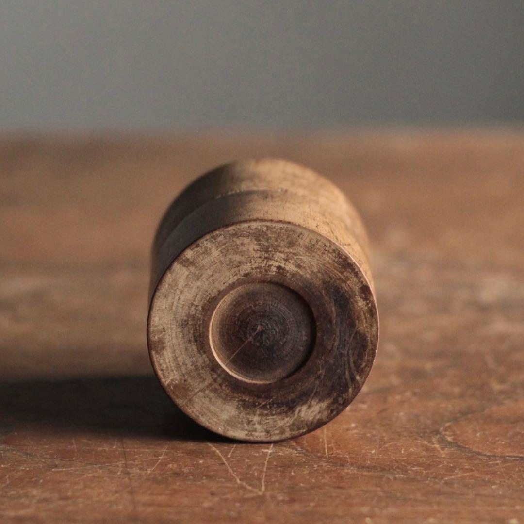 佳き木肌 茶筒 茶入 No.3 茶道具 煎茶道具 古道具 アンティーク