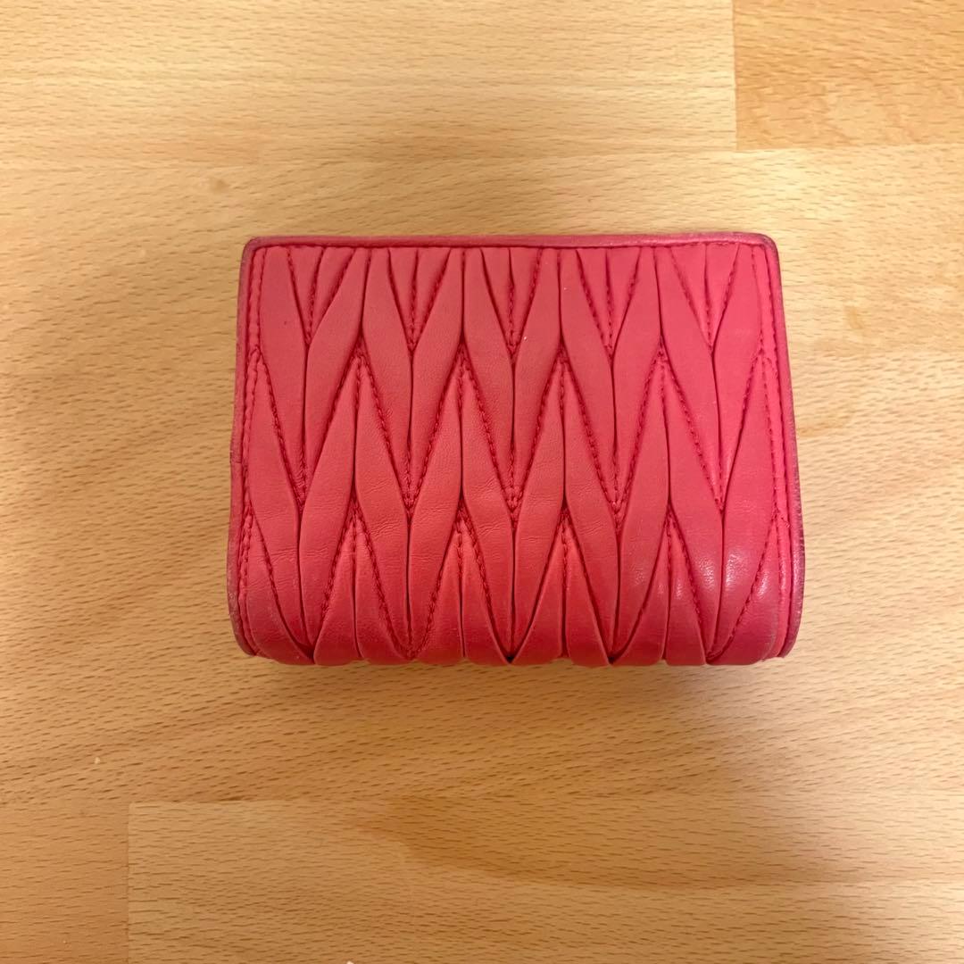 Miu Miu ピンク マテラッセ