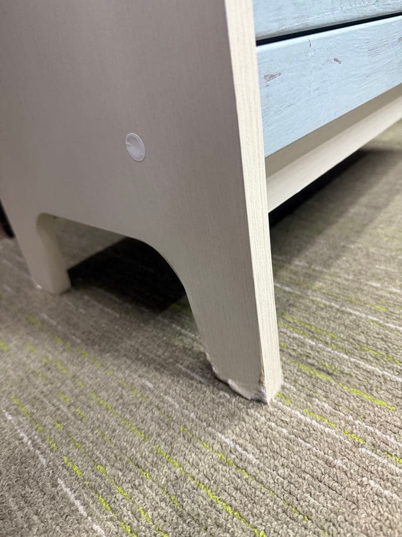 【洗浄消毒作業済】ニトリ　フリーラック　マリーナ　SEA1260HWW&BL