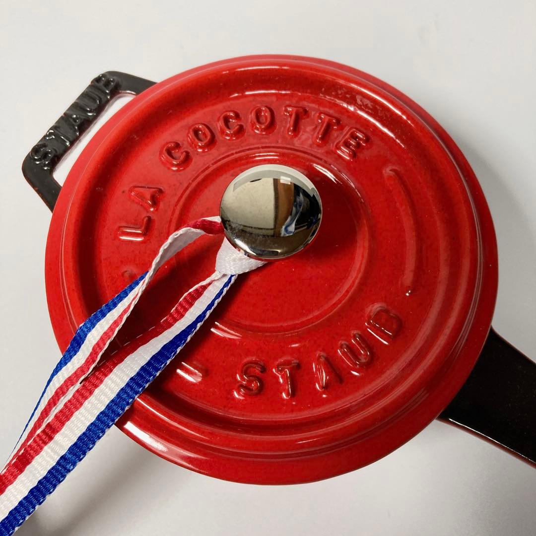 希少 未使用 STAUB ストウブ スモールソースパン 10cm チェリー