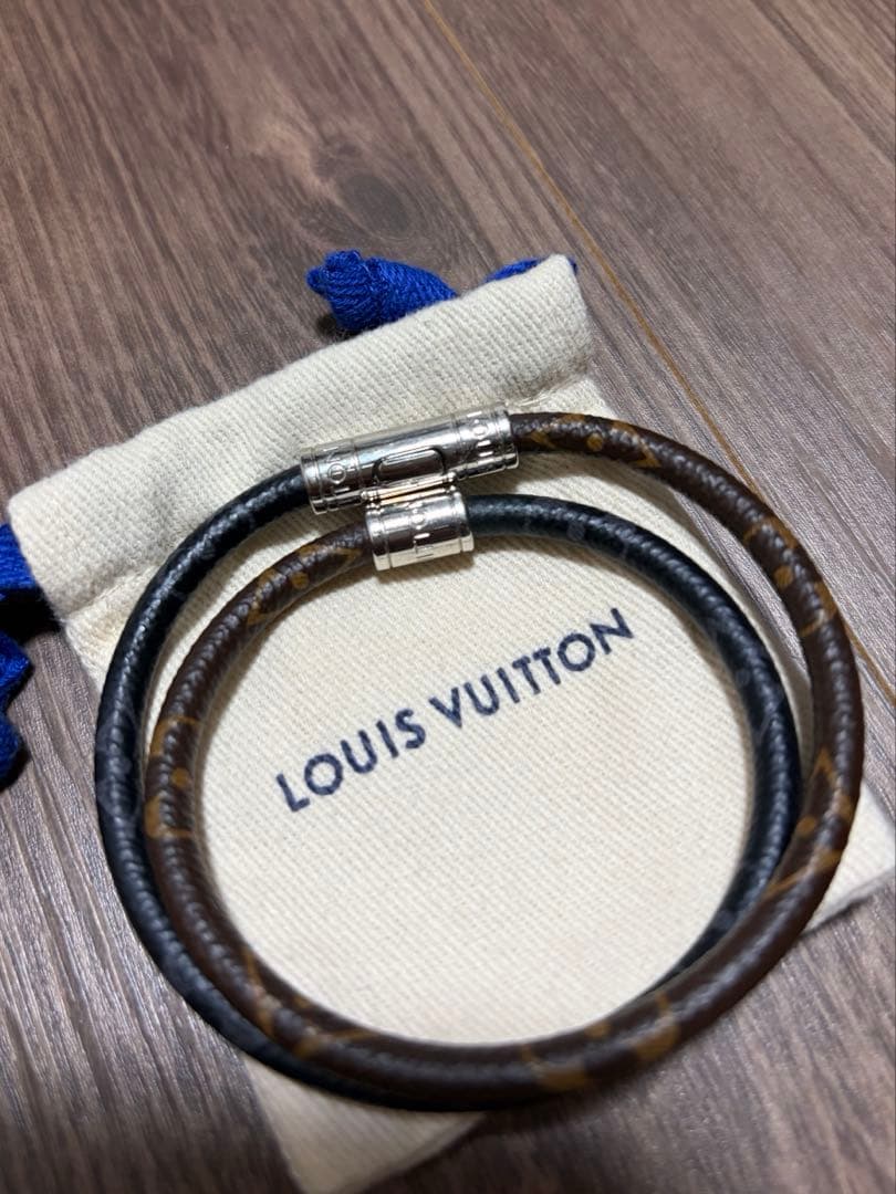 【正規・美品】ルイ・ヴィトン モノグラム ブラスレ キープ イット ブレスレット