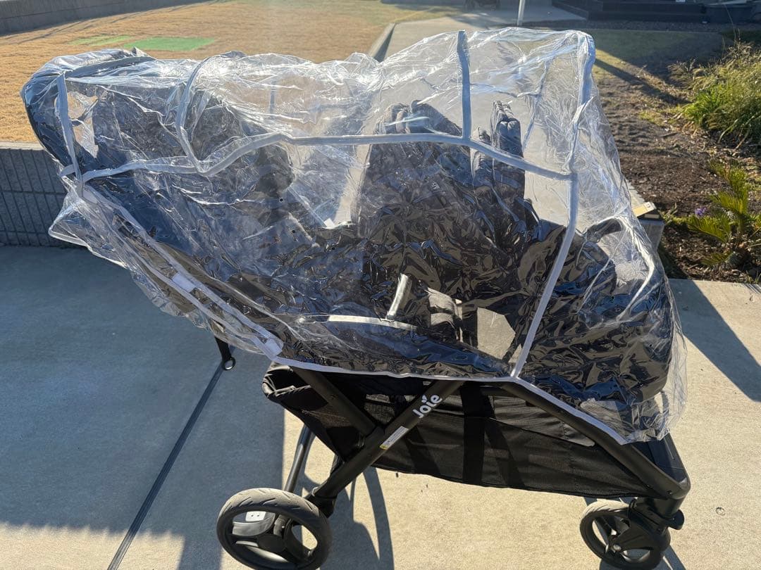 『a』ほぼ新品　Joie 二人乗り　ダブルベビーカー ブラック