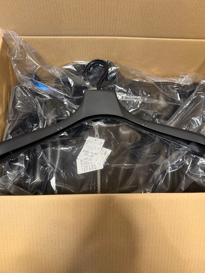 値下完売L画像追加試着のみフリークスストア　シングル ライダースジャケット L