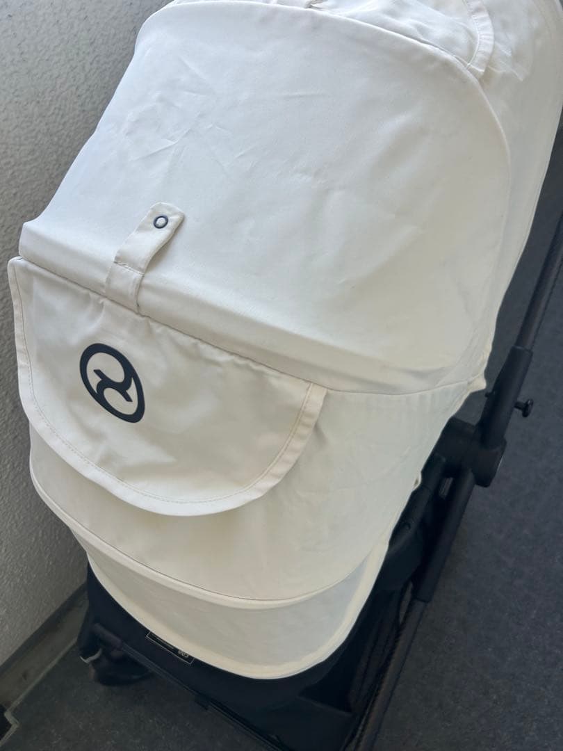 【超美品】送料込！サイベックスメリオ 伊勢丹限定ホワイトレインカバーなど付属品有