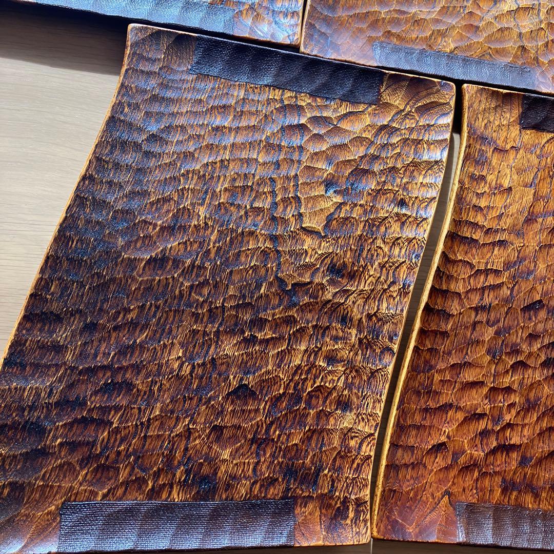 天然木　木皿　ウッドプレート　オードブルプレート