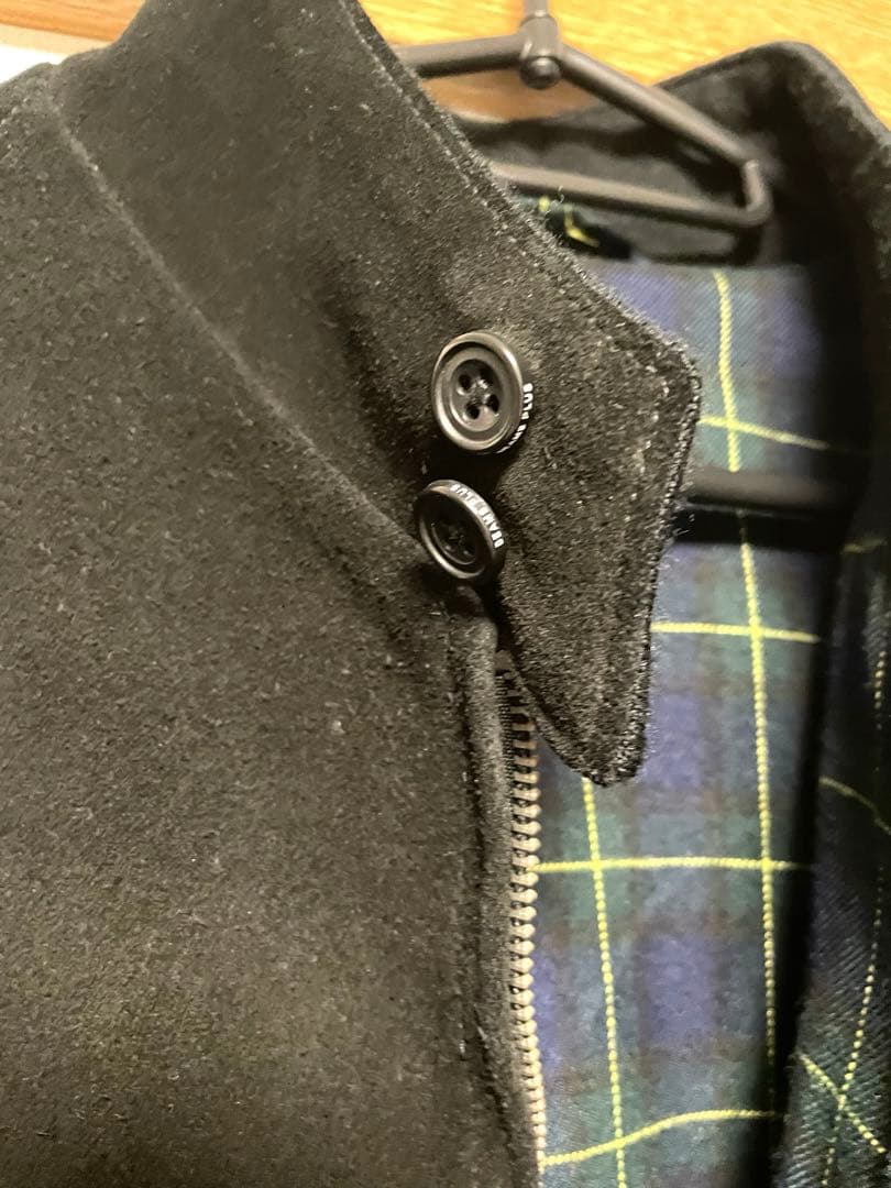 最終値下げ！ビームスプラス　スエードハリントンジャケット