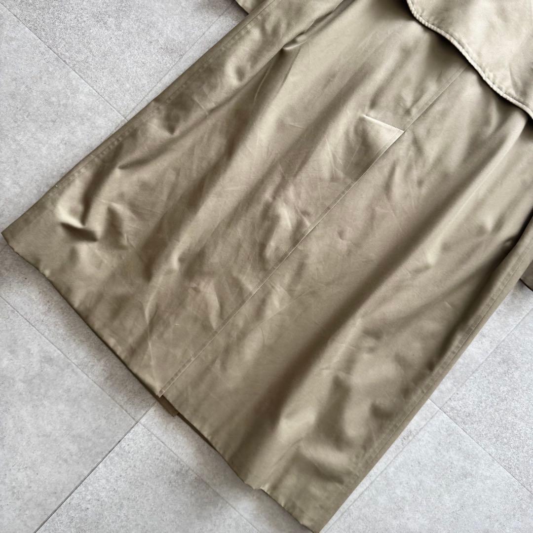 バーバリーズ　トレンチコート　ケープ　2way　ノバチェック　9　ベージュ　比翼