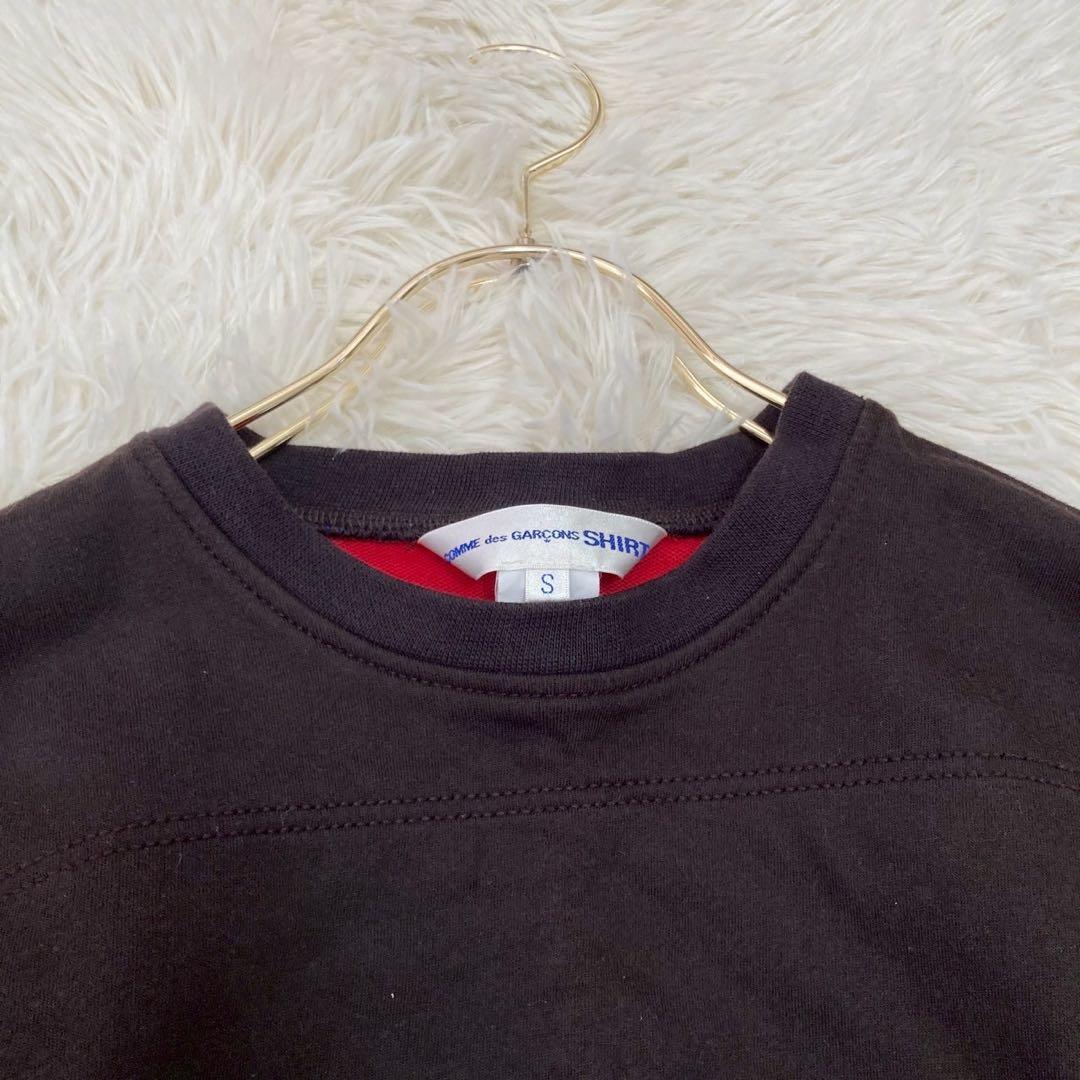 COMME des GARCONS カットソー ブラウン S カジュアル 着回し
