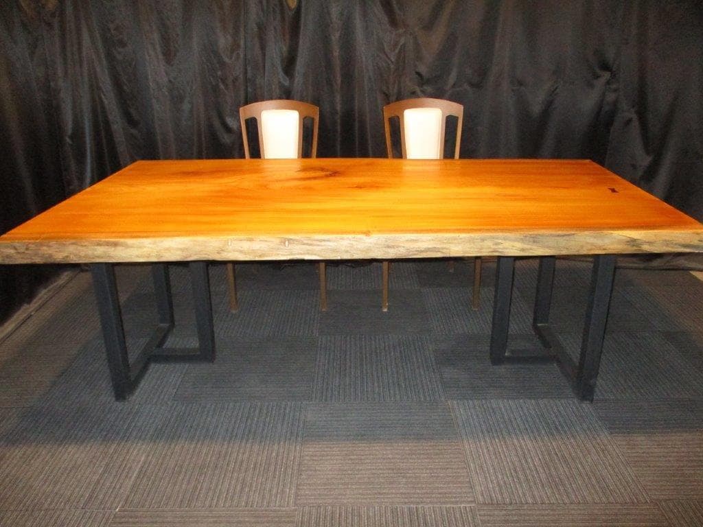 # 779 ■　欅　ケヤキ　テーブル　ローテーブル　ダイニング　座卓　一枚板