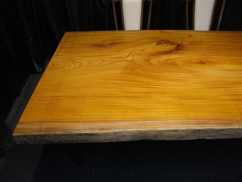 # 779 ■　欅　ケヤキ　テーブル　ローテーブル　ダイニング　座卓　一枚板