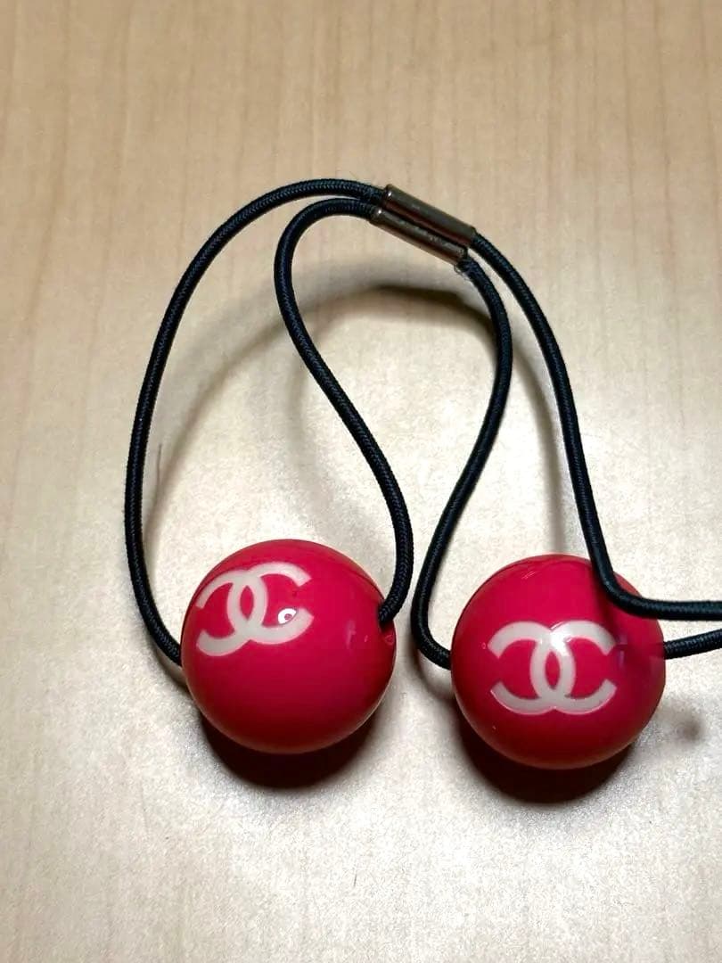 ★美品　CHANEL シャネル ヘアゴム ココマーク ヘアバンド