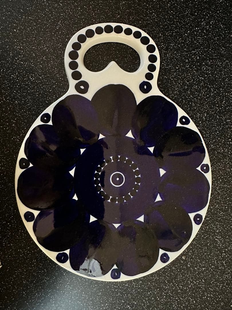 ARABIA フィンランド 花柄プレート　鍋敷き　カッティングボード　バレンシア