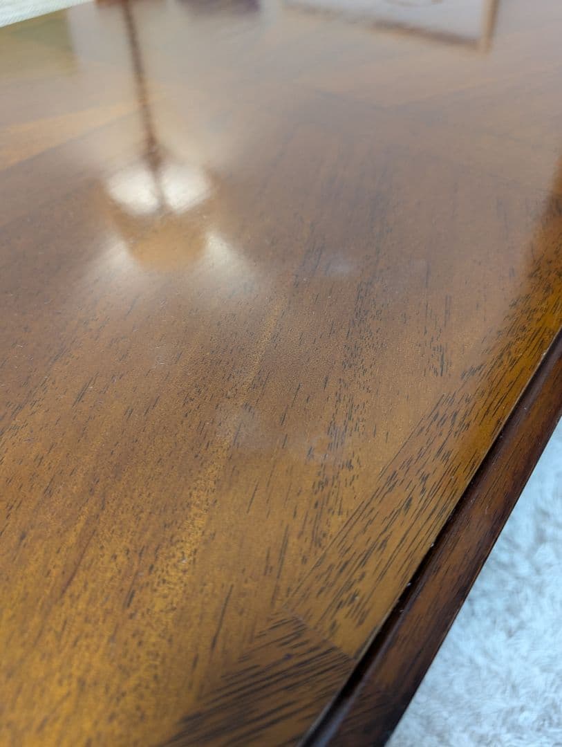 【アンティーク】ローテーブル センターテーブル 引出付テーブル リビングテーブル