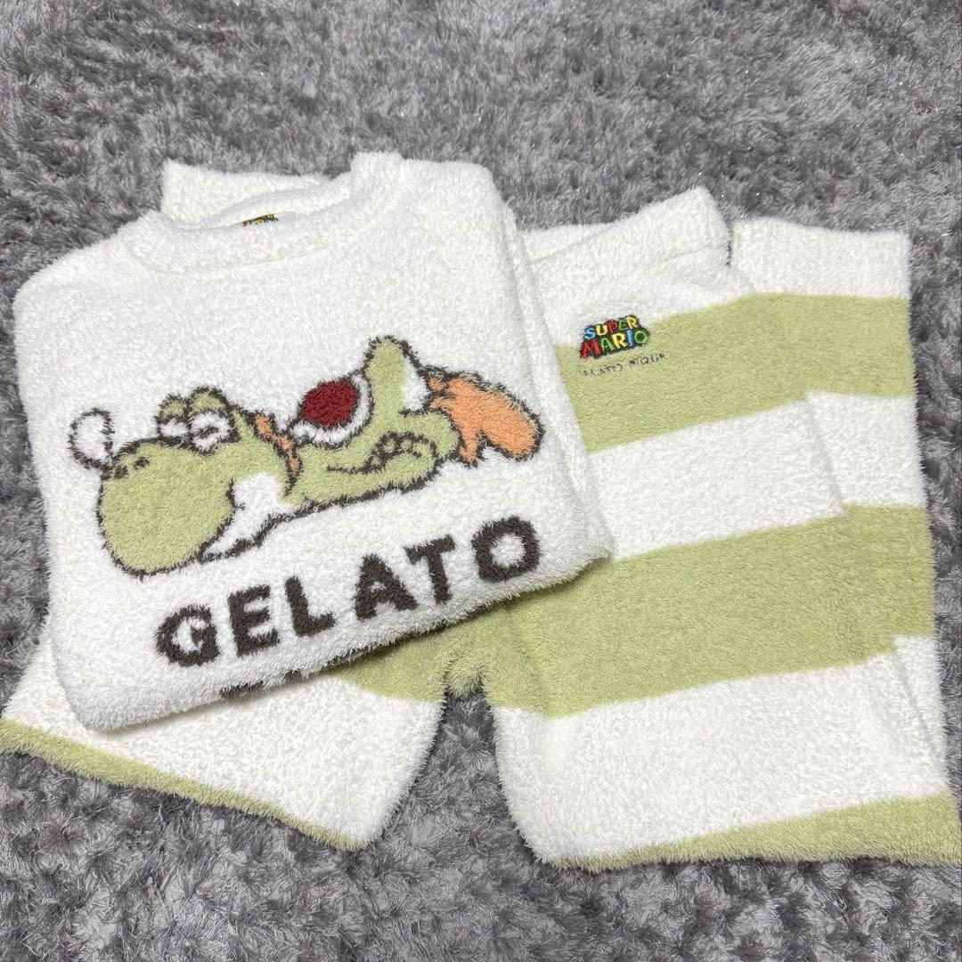 GELATO PIQUE スーパーマリオ ヨッシー ルームウェアセット