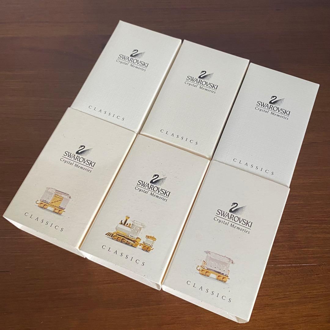 SWAROVSKI スワロフスキー クリスタル 機関車 置物