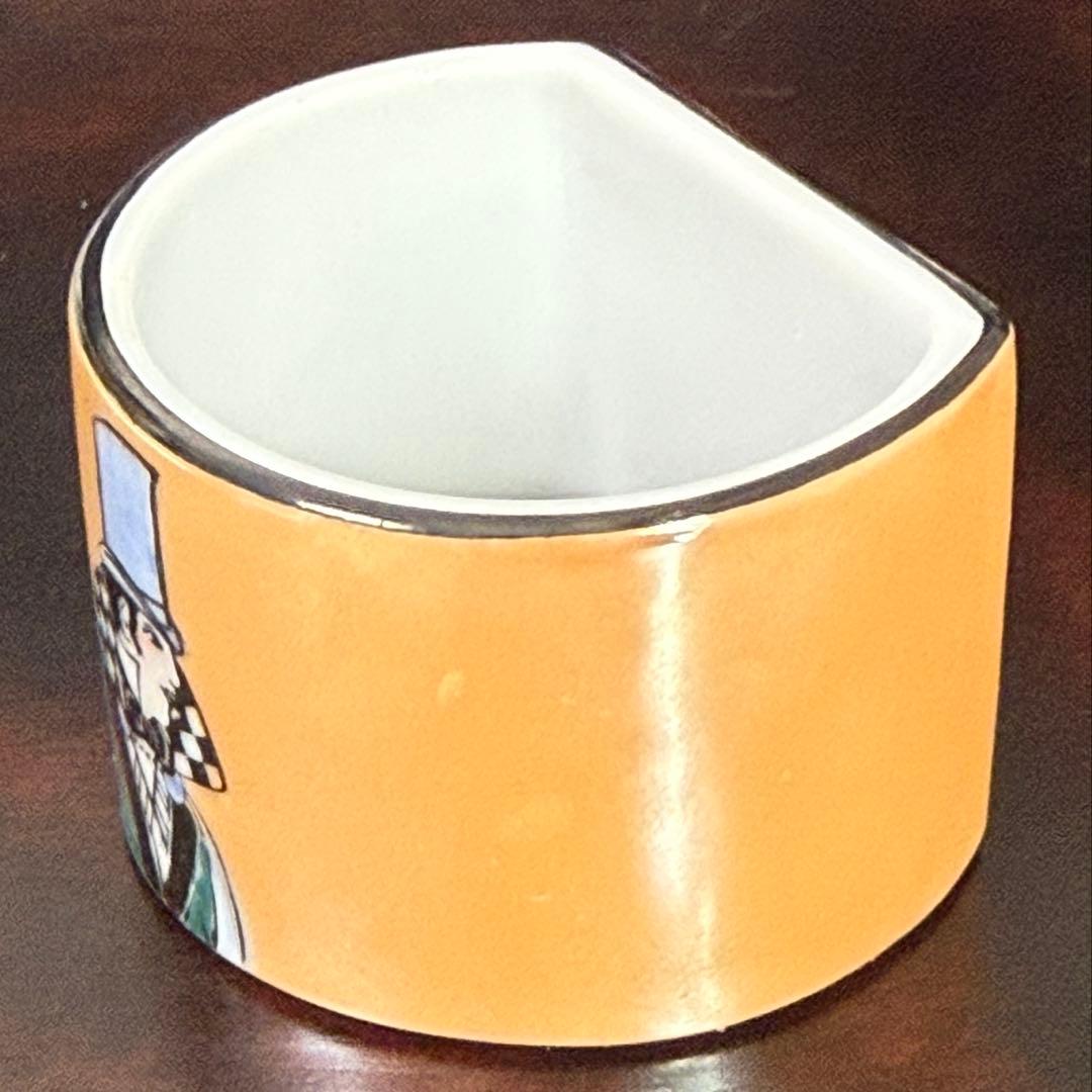 【激レア】オールドノリタケ アールデコ ラスター彩 ナプキンリング ペア紳士淑女