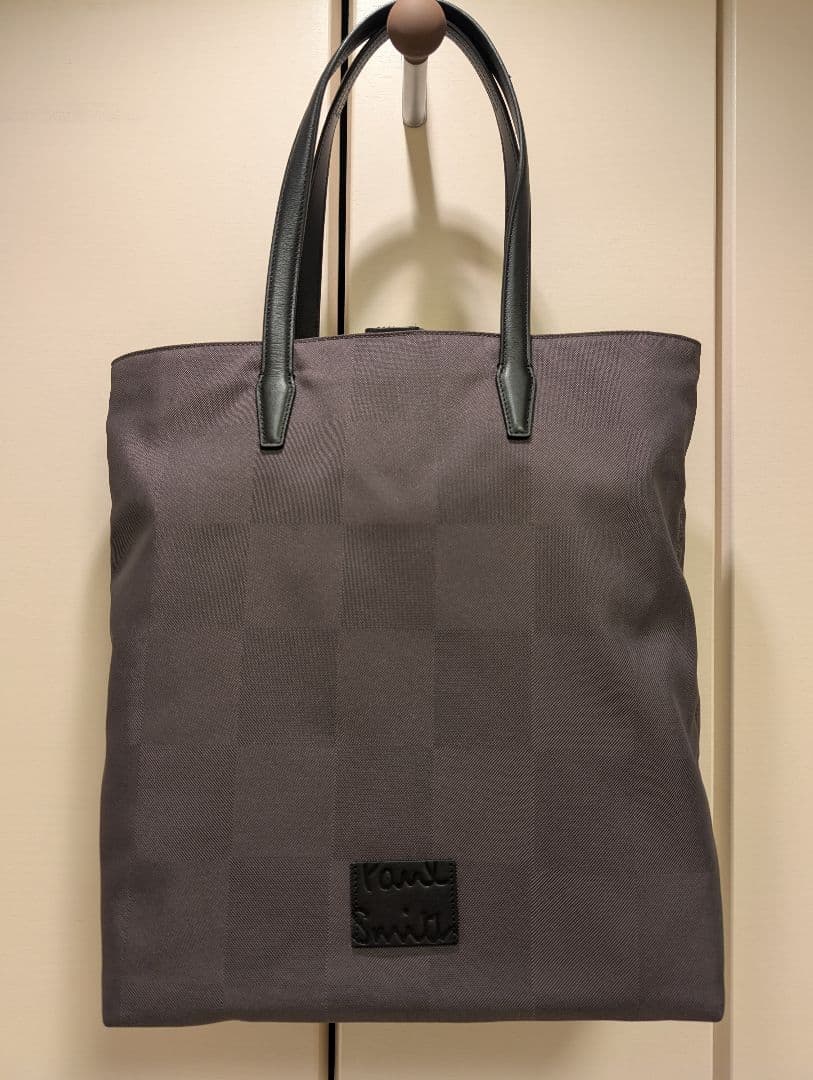 ポールスミス　アーバントラベラー　トートバッグ　チャコールグレー