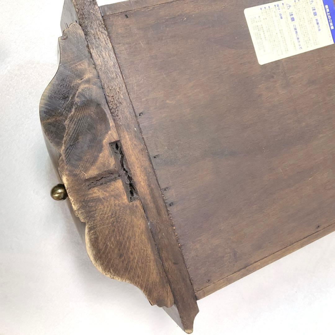 【希少品】イタリア Capanni カパーニ社 柱時計 木製 ポプラ古材