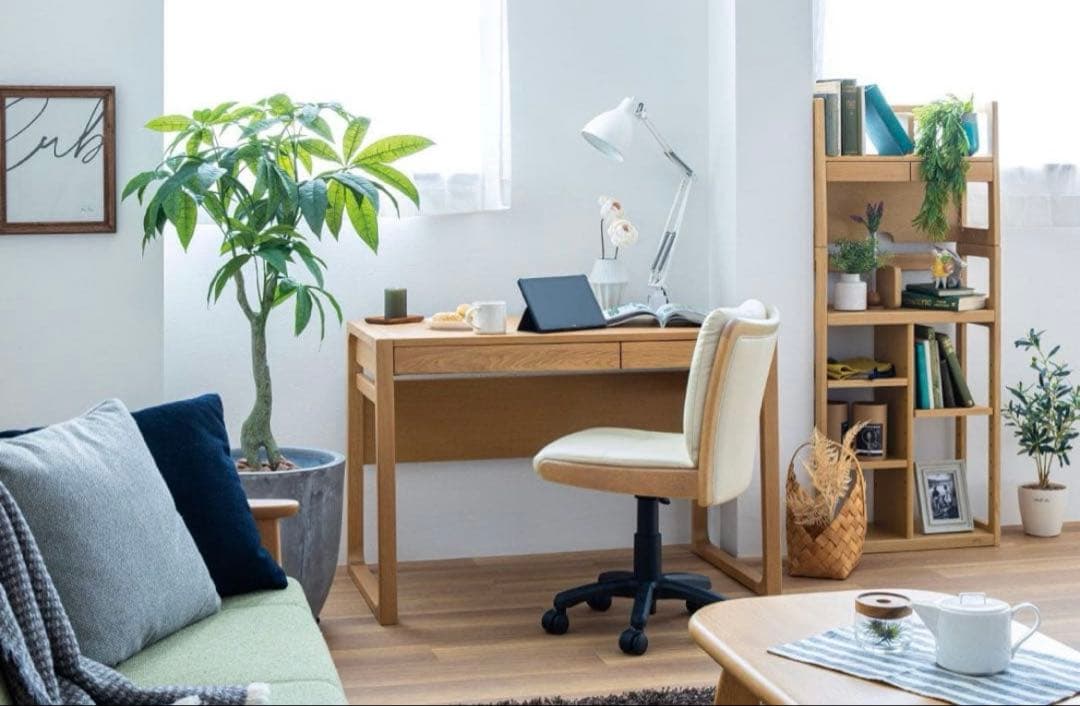 浜本工芸 学習デスク 引き出し付き