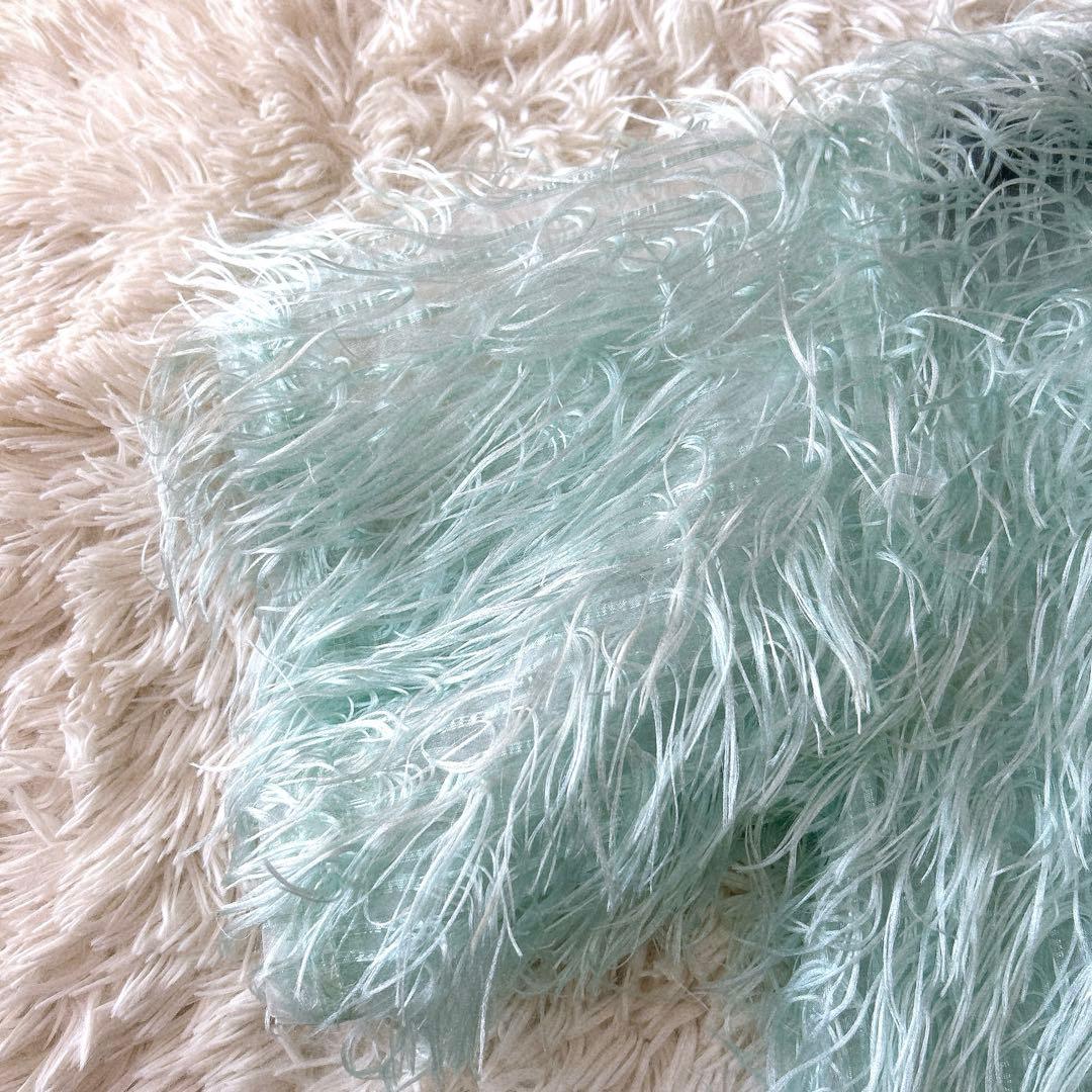 新品 25SS Cygne シーニュ フェザートップスMoni ミントグリーン